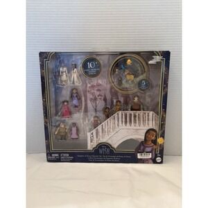 10 Mini Dolls + 5 Animal Friends. Disney Wish. Kingdom Of Rosa's Set New Sealed